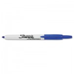 Sharpie Retractable Permanent Marker, Fine Point, Blue SAN32703