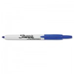 Sharpie Retractable Permanent Marker, Fine Point, Blue SAN32703