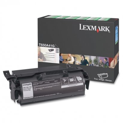 Lexmark Return Program Black Toner Cartridge T650A41G