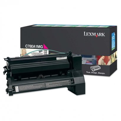 Lexmark Return Program Magenta Toner Cartridge C780A1MG