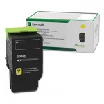 Lexmark Return Program Toner, 1,400 Page-Yield, Yellow LEX78C10Y0