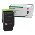 Lexmark Return Program Toner, 1,400 Page-Yield, Magenta LEX78C10M0