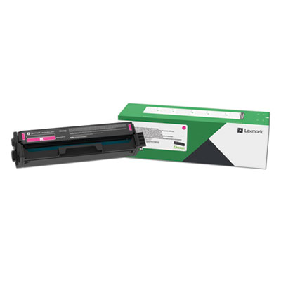 Lexmark Return Program Toner, 1,500 Page-Yield, Magenta LEXC3210M0