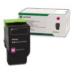 Lexmark Return Program Toner, 7,000 Page-Yield, Magenta LEX78C1UM0