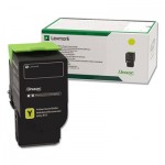 Lexmark Return Program Toner, 7,000 Page-Yield, Yellow LEX78C1UY0