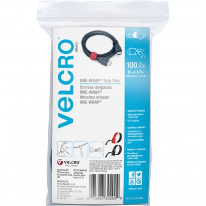 VELCRO® Reusable Thin Straps 30200