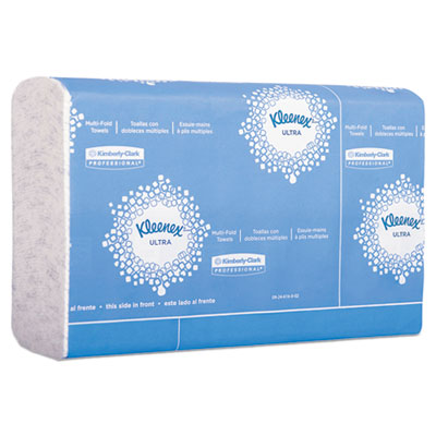 Kleenex Reveal Multi-Fold Towels, 2-Ply, 8 x 9.4, White, 16/Carton KCC46321