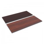 Reversible Laminate Table Top, Rectangular, 60w x 24d, Medium Cherry/Mahogany ALETT6024CM