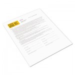 Xerox Revolution Digital Carbonless Paper, 8 1/2 x 11, Coated Fr/Bk, Wh, 500 Shts XER3R12435