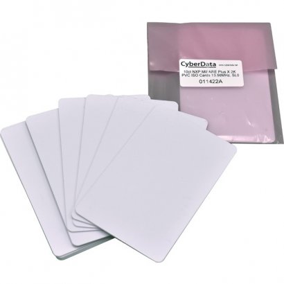 CyberData RFID Cards - Packet of 10 (Use with 011425, 011426) 011422