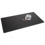 Rhinolin II Desk Pad with Microban, 24 x 17, Black AOPLT412MS