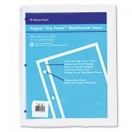 National Brand Rip Proof 20-lb, Reinforced Filler Paper, Unruled, 11 x 8-1/2, WE, 100 Sheets/Pk RED20121