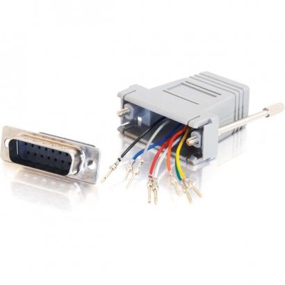 C2G RJ-45/DB-15 Modular Adapter 02926