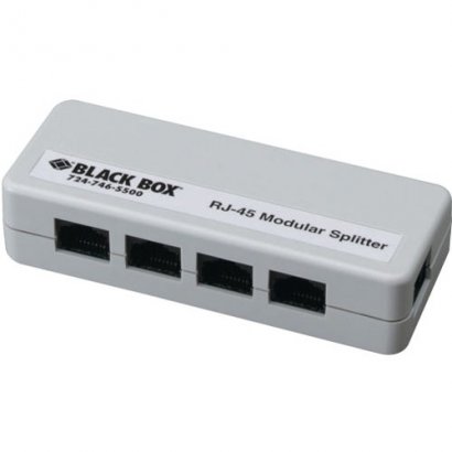 RJ-45 Modular Splitter, 5-Position, 8 x 8, Unshielded, A Pinning FM800-R2