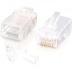 C2G RJ45 Cat. 5E Modular Plug for Round Solid/Stranded Cable 27573