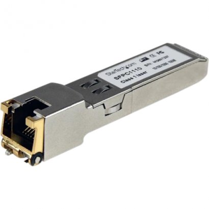 StarTech.com RJ45 Gigabit Copper SFP Transceiver Module - Mini-GBIC 100m SFPC1110