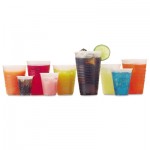 9500018 RK Crisscross Cold Drink Cups, 3 oz, Clear FABRK3