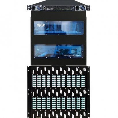 Tripp Lite Robotic Fiber Panel System - 512 Multimode LC Fiber Ports, 10U NRFP-500MM-CP