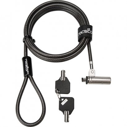 Rocstor Rocbolt Slim Security Cable with Key Lock Y10C243-B1