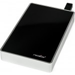 Rocstor Rocsecure Real-time Hardware Encrypted Portable External Hard Drive E634KK-01