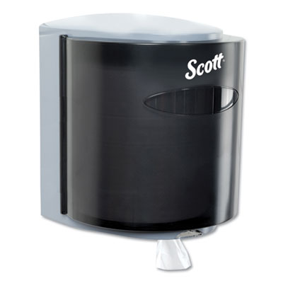 Scott Roll Control Center Pull Towel Dispenser, 10.3 x 9.3 x 11.9, Smoke/Gray KCC09989