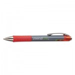 UNV39712 Roller Ball Retractable Gel Pen, Red Ink, Medium, Dozen UNV39712