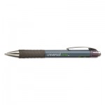 UNV39710 Roller Ball Retractable Gel Pen, Black Ink, Medium, Dozen UNV39710