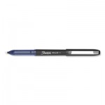 Sharpie Roller Roller Ball Stick Pen, Medium 0.7 mm, Blue Ink/Barrel, Dozen SAN2101306