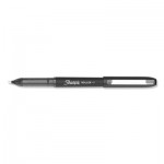 Sharpie Roller Roller Ball Stick Pen, Medium 0.7 mm, Black Ink/Barrel, Dozen SAN2101305