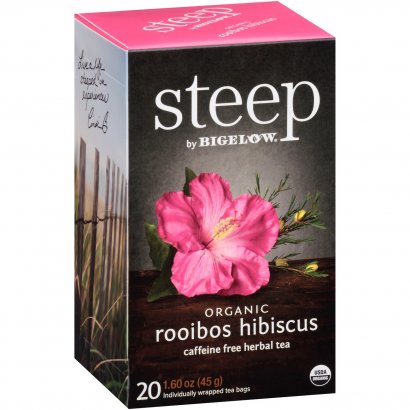 Bigelow Rooibos Hibiscus Herbal Tea 17713