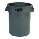 FG262000GRAY Round Brute Container, Plastic, 20 gal, Gray RCP262000GRA