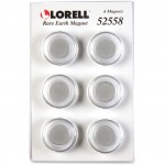 Lorell Round Cap Rare Earth Magnets 52558