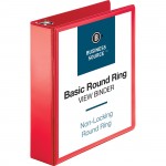 Business Source Round Ring Binder 09968