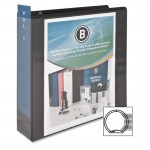 Business Source Round Ring View Binder 09958