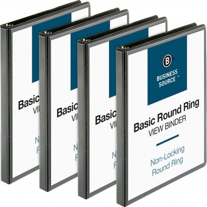 Business Source Round-ring View Binder 09950BD