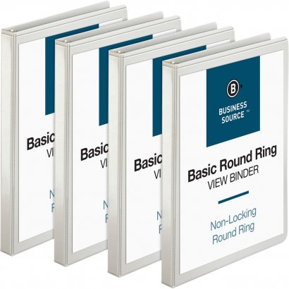 Business Source Round-ring View Binder 09951BD