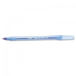 BIC Round Stic Xtra Precision/Xtra Life Ballpoint, Blue Ink, 1mm, Medium, 60/Box BICGSM609BE