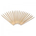 RPP R820 Round Wood Toothpicks, 2 3/4", Natural, 19200/Carton RPPR820