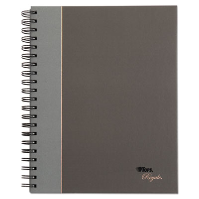 TOPS Royale Wirebound Business Notebook, Legal/Wide, 10 1/2 x 8, White, 96 Sheets TOP25331