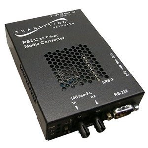 Transition Networks RS232 Copper to Fiber Media Converter with Remote Management SRS2F3113-100-NA