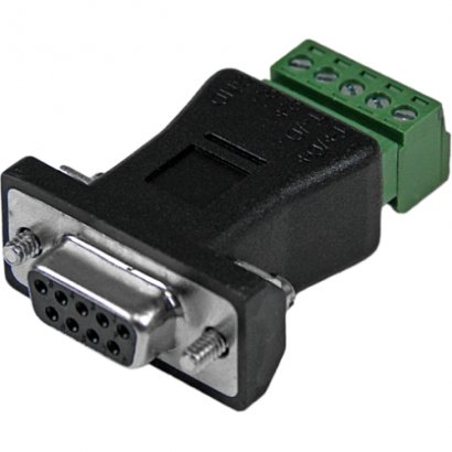 StarTech RS422 RS485 Serial DB-9 to Terminal Block Adapter DB92422