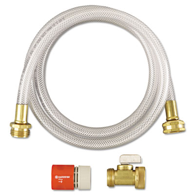 Diversey RTD Water Hook-Up Kit, Switch, On/Off, 3/8 dia x 5ft, 12 Kits/Carton DVOD3191746