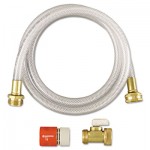 Diversey RTD Water Hook-Up Kit, Switch, On/Off, 3/8 dia x 5ft, 12 Kits/Carton DVOD3191746