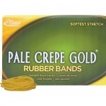 Pale Crepe Gold Rubber Band 20165