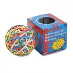 ACCO A7072155 Rubber Band Ball, 3.25" Diameter, Size 34, Assorted Gauges, Assorted Colors, 270/Pack ACC72155