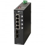 Omnitron Systems RuggedNet GHPoE/Si Ethernet Switch 3219-0-24-1Z