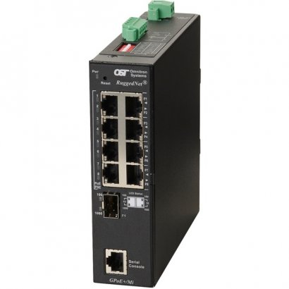 Omnitron Systems RuggedNet GPoE+/Mi Ethernet Switch 9559-0-18-1Z