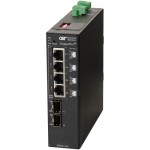Omnitron Systems RuggedNet GPoE+/Si Ethernet Switch 9579-0-24-2Z