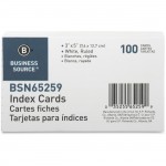 Business Source Ruled Index Card 65259