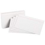 Oxford 31EE Ruled Index Cards, 3 x 5, White, 100/Pack OXF31